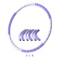 Wholesale Gym Equipment Adult Stainless Steel Hula Hoop